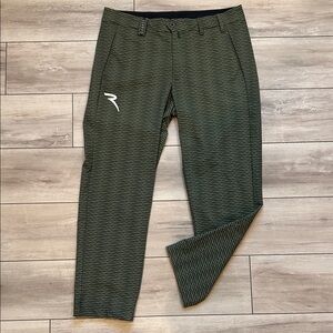 Chervo sunblock 4way green golf athletic pants size 12